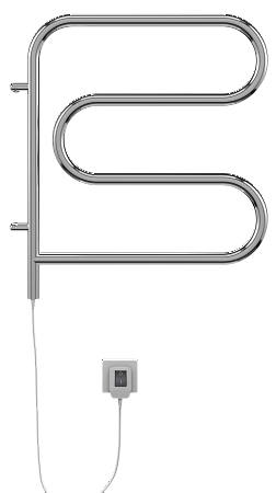 Электро 25 F-обр 600х600 поворотный Полотенцесушитель TERMINUS Курск - фото 2