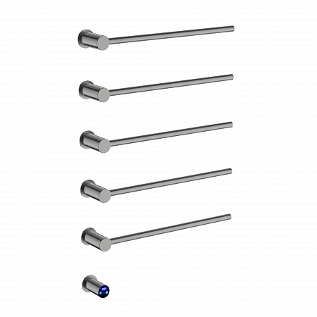 Аккорд П5 500х800 электро Полотенцесушитель TERMINUS Оружейная сталь Курск - фото 1