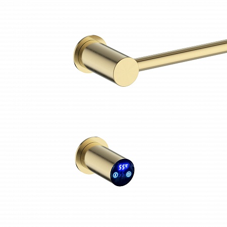 Аккорд П5 500х800 электро Полотенцесушитель TERMINUS Брашированное золото Курск - фото 3