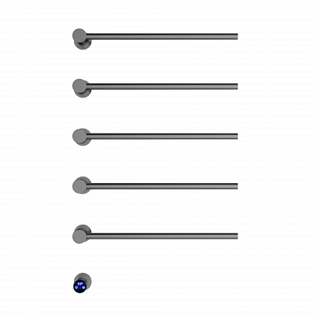 Аккорд П5 500х800 электро Полотенцесушитель TERMINUS Оружейная сталь Курск - фото 2